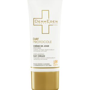 Dermeden Crème De Jour Anti-âge Peaux Mixtes À Grasses Spf 50 - 50 Ml