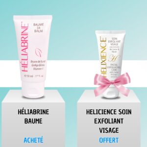 Heliabrine Baume 54 Soin Visage 50ml = Heliabrine Exfoliant Visage Offert