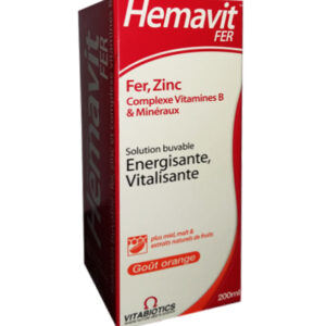 Vitabiotics - Hemavit Fer Complexes Vitamines B Et Minéraux Liquide - 200ml