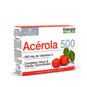 3chenes Acerola 500mg Boite De 24 Comprimés