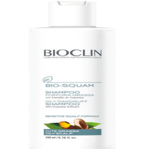 Bioclin Bio Squam Shampoing Pellicules Grasses 200ml
