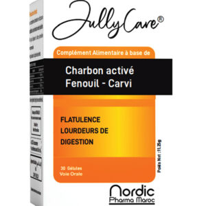 Jullycare Charbon Actif 30 Gélules