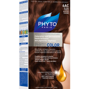 Phyto-phytocolor 6ac Blond Foncé Acajou