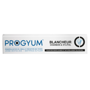 Progyum Dentifrice Blancheur Charbon & Xylitol – 75ml