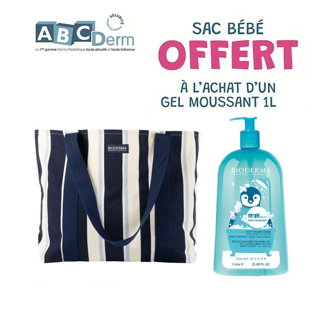 Abcderm Gel Moussant 1L Sac A Langer