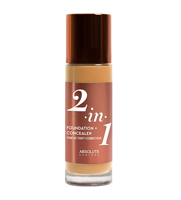 ABSOLUTE NEW YORK 2in1 Foundation & Concealer Cool Beige 35ml