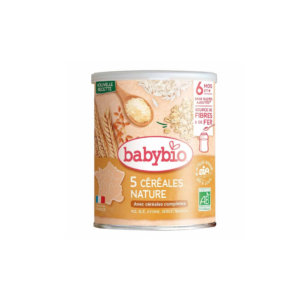 BABYBIO 5 CEREALES NATURE 220G