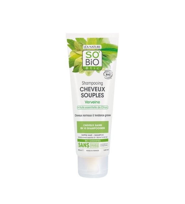SO BIO SHAMPOOING PURIFIANT A LA VERVEINE 250ML