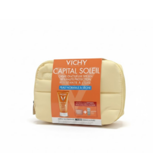 Vichy Capital Soleil Creme Octueuse spf50+ 50ml Peaux Normales à sèches Trousse