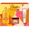 Roge cavailles Huile Douche Veloutante+Baume Gommant+Creme Miraculeuse Coffret