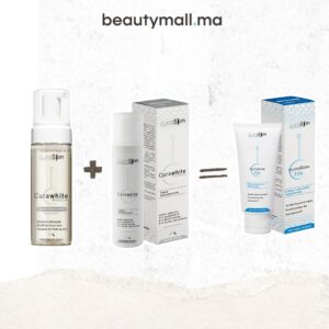 Curaskin Mousse Nettoyant + Creme Depigmentante = Hydracure Creme Hydratante Offerte