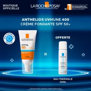 la Roche Posay Anthelios Creme Fondante UVMUNE 400 50ml+Eau Thermale 50ml New Pack