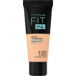 Maybelline Fonds De Teint Fit Me Matte+Poreless 120 30ml